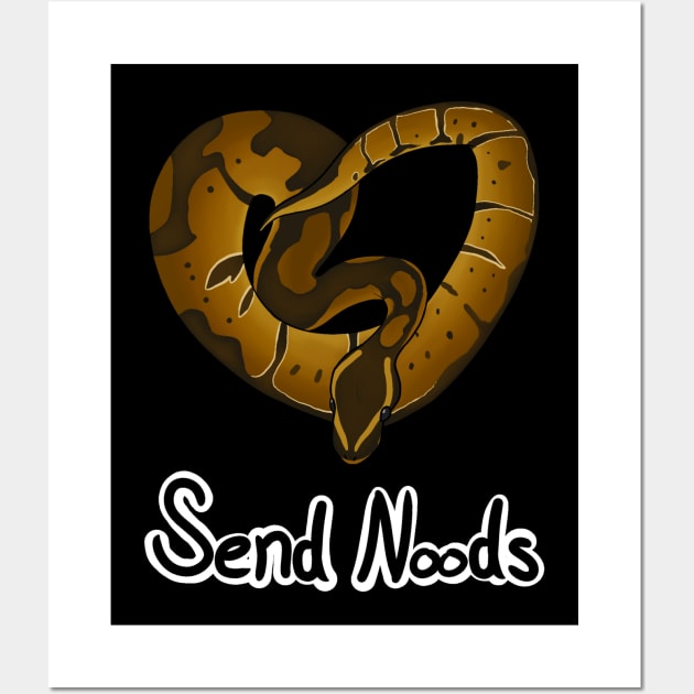 Send Noods Wall Art by CaptainMeowske